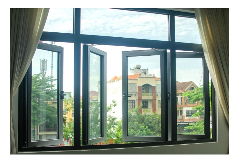 Cửa sổ nhôm xingfa hệ 55 2 cánh